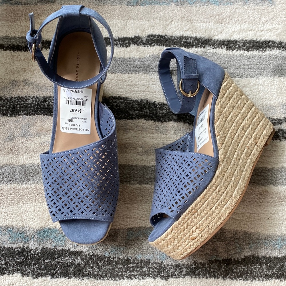 NEW 14th & Union Wedges Size 10M
